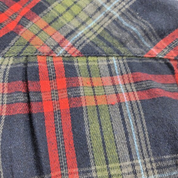 Appaman Boys Plaid Button Down Shirt Size 10 Flannel - Picture 7 of 9